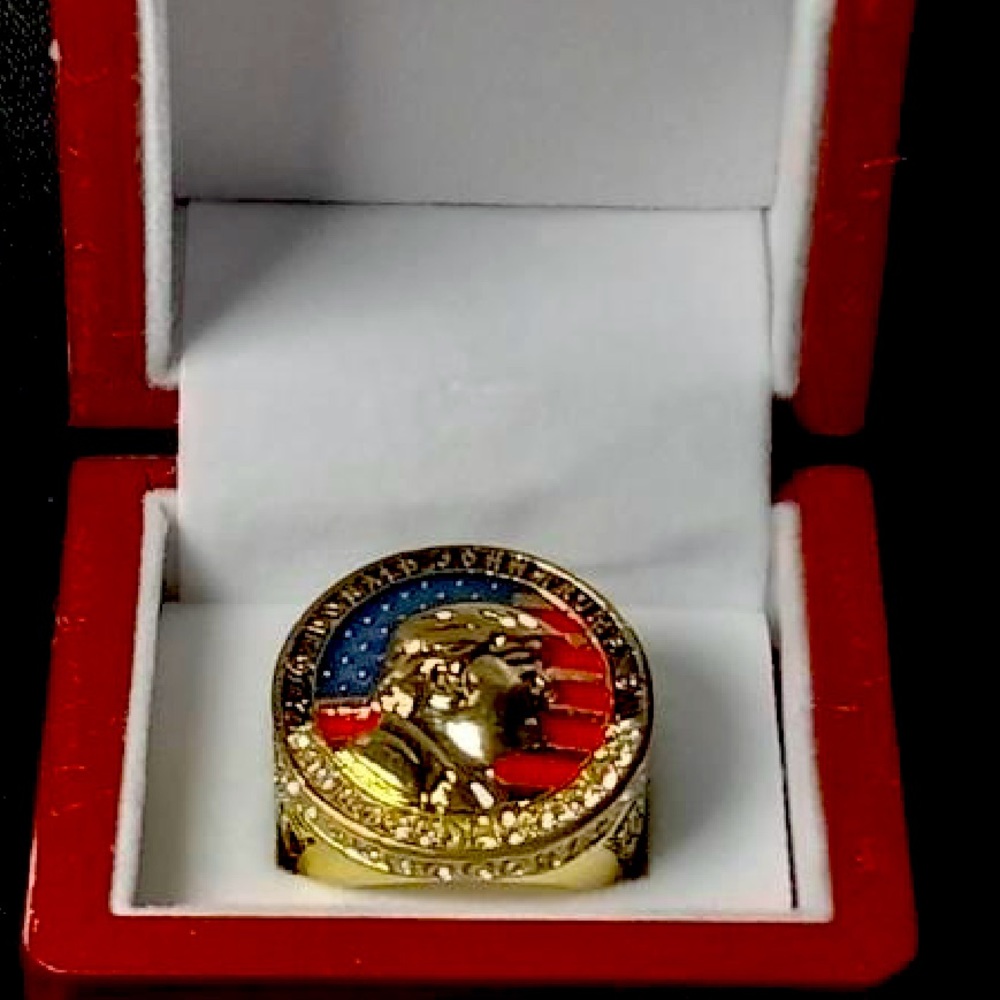 Trump 45th Presidential Ring Size 11